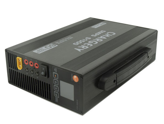 30V 24V 1500W समायोज्य यूएवी एसएमपीएस बैटरी चार्जर कॉम्पैक्ट ई रिक्शा 68 मिमी 60 ए