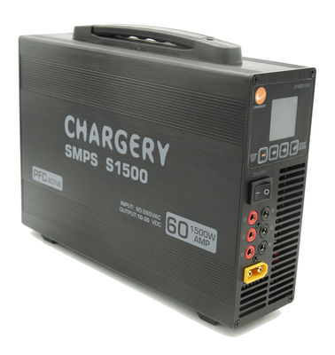 इलेक्ट्रिक स्कूटर के लिए पोर्टेबल एसएमपीएस ड्रोन बैटरी चार्जर 24V 1500W