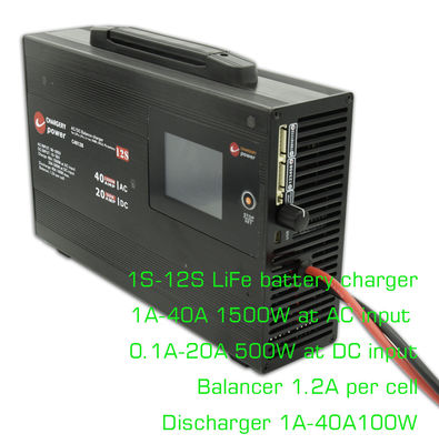 43.8V 1500W लीपो बैटरी एसी डीसी बैलेंस चार्जर ड्रोन के लिए