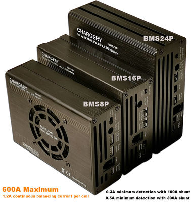 LTO NMC लिथियम बैटरी प्रबंधन प्रणाली BMS 24S 18S 100A 300A 600A