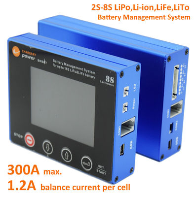 उच्च वोल्टेज BMS लिथियम बैटरी प्रबंधन प्रणाली 4S 6S 8S 300A