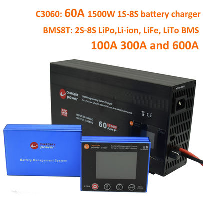 OEM NMC Lifepo4 बैटरी प्रबंधन प्रणाली BMS 4S 6S 600A उच्च वोल्टेज